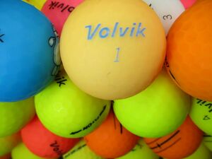 302【特A級】ボルビック Volvik ◆マットカラー混合ボール◆ 50個
