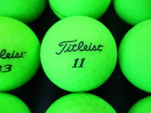 479【お徳用◎】タイトリスト Titleist VG3 [マットカラーグリーン] 14個