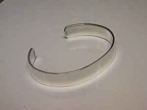  free shipping! handmade, silver, bangle 