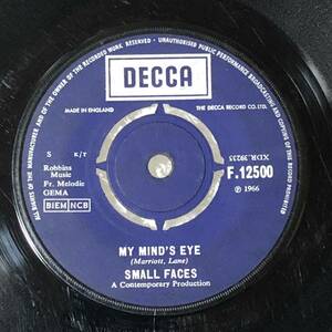 Small Faces / My Mind's Eye UK Orig Mono 7' Single