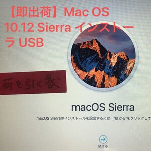 【即出荷】Mac OS 10.12 Sierra インストーラ USB