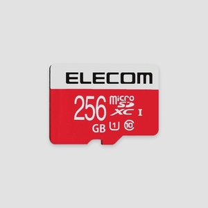 送料無料★エレコム microSDXCカード 256GB UHS-I/U1/Class10 SWITCH動作検証済み