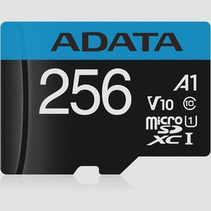  бесплатная доставка *ADATA microSD карта 256GBmicroSDXC UHS-I CLASS10 A1 SD конверсионный адаптор приложен 