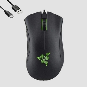 送料無料★レイザー DEATHADDER ESSENTIAL 有線ゲーミングマウス ５ボタン 高耐久 (Black)