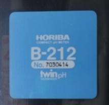 HORIBA コンパクトpHメータ Twin pH B-212 / 濃度計_画像5