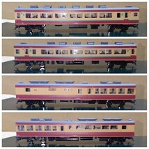 KATO 475系電車 6両増結セット 10-462 パーツ・シール使用済み、貼付け難あり_画像5