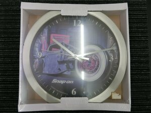 未使用品 スナップオン Snap-on 掛け時計 Collectable Wall Clock 12 COLOR: STAINLESS STEEL SN09-1359 管理No.40165