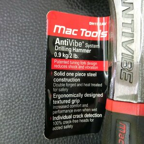 未使用品 マックツールズ MACTOOLS MAC アンチバイブ 掘削ハンマー AntiVibe Drilling Hammer 2lb DH192AV 管理No.40173の画像2