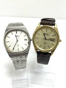 〈時計まとめ〉SEIKO セイコー　２点 9923-702B 7832-5010 クオーツ　メンズ　腕時計【中古/現状品】004188-②