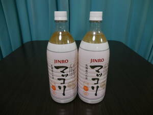 【未開封品】ＪＩＮＲＯ マッコリ 1000ml　2本セット