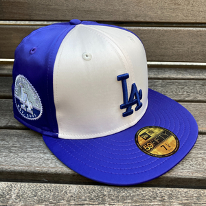 USA正規品 【7.1/2】 NEWERA ニューエラ 59FIFTY ロサンゼルス ドジャース LA Dodgers 限定 サテン E3 オリジナルチームカラー (15-38)