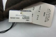 ★Brooks Brothers★羊革 メンズグローブ ブラウン Mサイズ 23cm 手袋 茶色 ブルックスブラザーズ 英国製 未使用 保管品 定価26000円_画像8