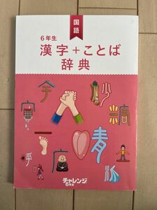 チャレンジ6年生　 進研ゼミ　 漢字&ことば辞典