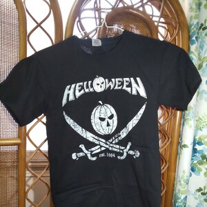 【服飾】 HELLOWEEN ハロウィン バンド Tシャツ Sサイズ 着丈約67cm 身幅約45cm 抽選 当選 非売品 当時物 ビンテージ レア _