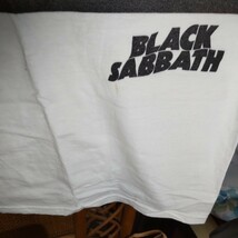 【服飾】 BLACK SABBATH ブラックサバス バンドT シャツ Sサイズ 着丈約67cm 身幅約45cm オフィシャルハンズ写真 当時物 ビンテージ レア __画像9