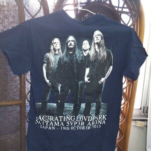 【服飾】 CARCASS カーカス 2013年JAPANツアー バンドTシャツ Sサイズ 着丈約70cm 身幅約45cm 当時物　ビンテージ　レア＿