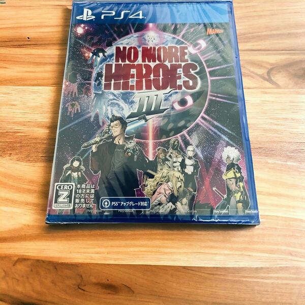 【PS4】No More Heroes 3 ノーモアヒーローズ　ディスク版プレステ5対応