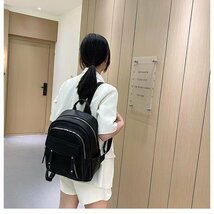 LRM415 レディース リュックサック デイパック　鞄　カバン PUレザー　バックパック　女子用 通勤 通学　大容量　修学　旅行_画像8