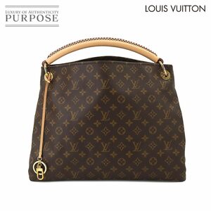 未使用 展示品 ルイ ヴィトン LOUIS VUITTON モノグラム アーツィー MM ショルダー バッグ ブラウン ゴールド 金具 M40249 Artsy 90218470