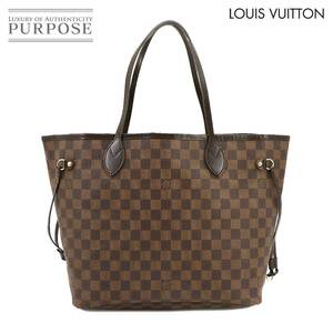 ルイ ヴィトン LOUIS VUITTON ダミエ ネヴァーフル MM トート バッグ エベヌ スリーズ N51105 ブラウン 90220583