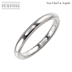 ヴァンクリーフ & アーペル Van Cleef & Arpels トゥージュール #54 リング 幅2.5mm Pt プラチナ VCA Toujours 90216744