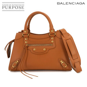  не использовался выставленный товар Balenciaga BALENCIAGA Neo Classic City S 2way рука сумка на плечо кожа Brown 678629 90219826
