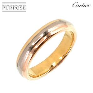 カルティエ Cartier ヴァンドーム #58 リング K18 YG WG PG スリーゴールド 3カラー 750 指輪 VENDOME Ring 90216773