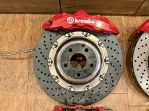 ベンツ　ブレンボ　F380mm 6pot R380mm 4pot W212 W204等に　キャリパー ブレーキローター brembo 前後セット_画像2