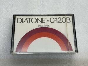 昭和レトロ 未使用 DIATONE ダイアトーン C-120B カセットテープ 1本 1970年代 