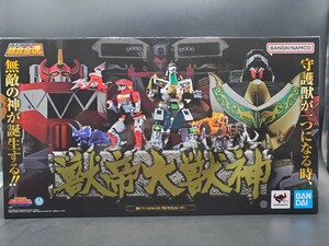 BANDAI SPIRITS 超合金魂 獣帝大獣神 GX-72 大獣神 ＆ GX-78 ドラゴンシーザー 　恐竜戦隊ジュウレンジャー