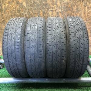 BS　NEXTRY　155/65R14　75S　極上バリ山4本価格　A-34　福岡　★引き取り大歓迎★千円スタート★早い者勝ち★21年製★人気のサイズ★