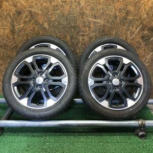 ダイハツ　ウェイク　純正　15×4.5J　100/4H　165/55R15　極上バリ山タイヤ付き　A-300　福岡　★引き取り大歓迎★即決サービス品★