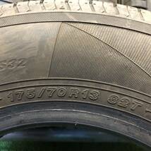 YOKOHAMA　BLUEARTH-ES　ES32　175/70R13　82T　極上バリ山4本価格　A-310 福岡 ★引き取り大歓迎★高年式★即決サービス品★早い物勝ち★_画像9