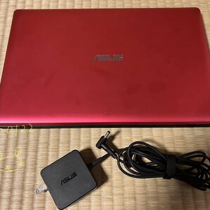 中古品 ASUS ノート型パソコン(ノートPC) 初期化済 X200M 赤の画像1