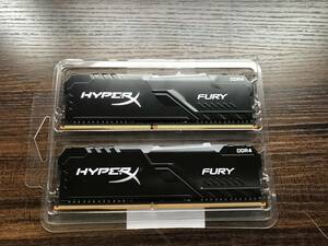 HyperX 16GB (8GB×2) DDR4-3733MHz Intel XMP対応 RGB (HP Omen40Lから外し)