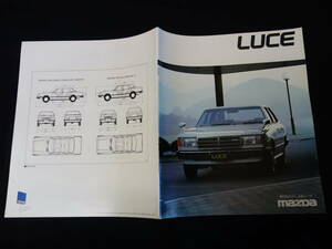 [1980 year ] Mazda Luce 4 door hardtop / 4 -door sedan / LA43S / LA4MS / LA4VS type exclusive use main catalog / Orient industry [ at that time thing ]