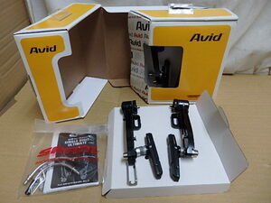 !〇自転車 ブレーキ 【Avid】 AM SINGLE GIDIT ULT PRO BLK FRNT/REAR 2点セット 未使用品