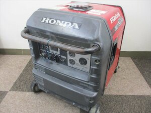 【中古】ガソリンエンジン発電機☆2.8kVA☆ホンダ☆インバーターEU28is☆50/60HZ☆車輪つき☆送料着払い