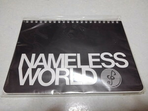 ●　コブクロ　NAMELESS WORLD　【　ノート　♪未使用美品　】　黒田俊介 小渕健太郎