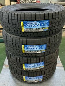 ダンロップ　ウインターマックスWM03 205/60R16 4本　2022年　未使用　送料無料