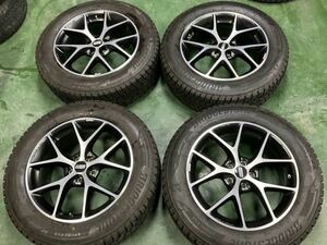 BBS SR SR015 18インチ ブリヂストン DM-V3 235/60R18 スタッドレスタイヤホイール レンジローバー ディスカバリースポーツ イヴォーグ