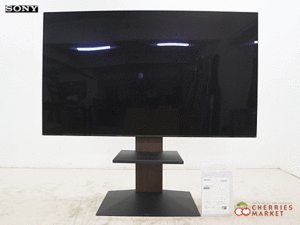 ◆展示品◆ SONY ソニー BRAVIA ブラビア 4K有機ELテレビ A80Jシリーズ 77V型 XRJ-77A80J EQUALS V3 スタンド付 *配送地域要相談*