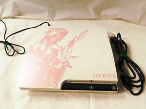 m353★SONY/Play Station 3/CECH-2000B/プレイステーション3/本体★FINAL FANTASY.XⅢ/白★送料730円〜