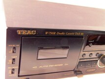 H286★TEAC★W-790R★ダブルカセットデッキ★ティアック★送料730円〜_画像7