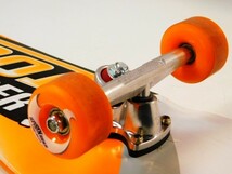 Y519★SPOON RIDER/スケボー/SURFx SKATE/スプーンライダー/くねくねスケートボード/オレンジ系/長さ約76cm/送料1200円〜_画像6