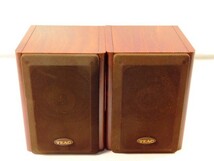 m660★TEAC 2WAY SPEKER SYSTEM/S-200/ペア スピーカー★ティアック★送料 730円〜_画像1