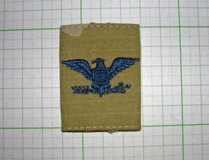 特価SALE！U.S.Space Force(米宇宙軍) Rank- Colonel -(Gortex OCP jacket tab) 大佐階級章タブ(Vanguard) 在庫限り