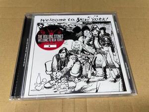ROLLING STONES Welcome To New York プレス CD 初回限定ナンバーステッカー付
