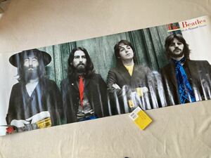 希少　ビートルズ　特大ポスター　the Beatles ジョンレノン　ポールマッカートニー リンゴスター　ジョージハリスン 高さ665mm幅1880mm