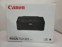 T099[12]45(インクジェットプリンター) 未開封 Canon/キャノン PIXUS/ピクサス TS3130S ブラック インクジェット複合機 1/16T出品_画像1